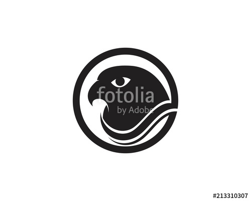 500x400 Falcon Logo Template Stock Image And Royalty Free Vector Files On
