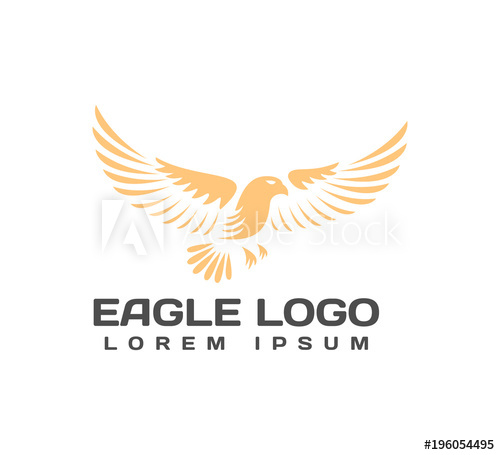 500x455 Eagle Logo. Eagle Icon. Eagle Head. Falcon Logo. Falcon Vector