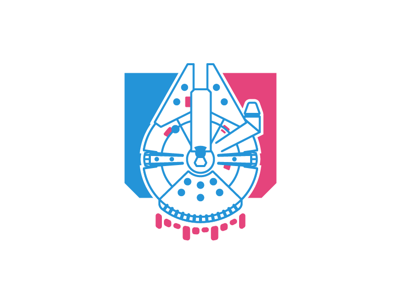 800x600 Millennium Falcon Vector