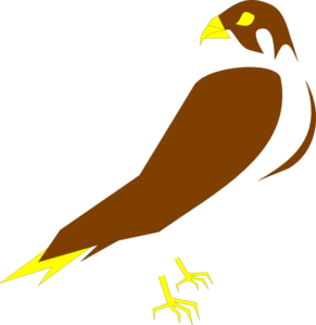 291x299 Collection Of Free Falcon Vector Clipart. Download On Ubisafe