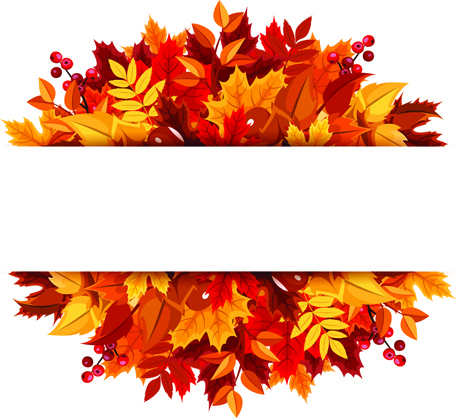 457x418 Beautiful Autumn Leaves Vector Background Graphics Free Vector In