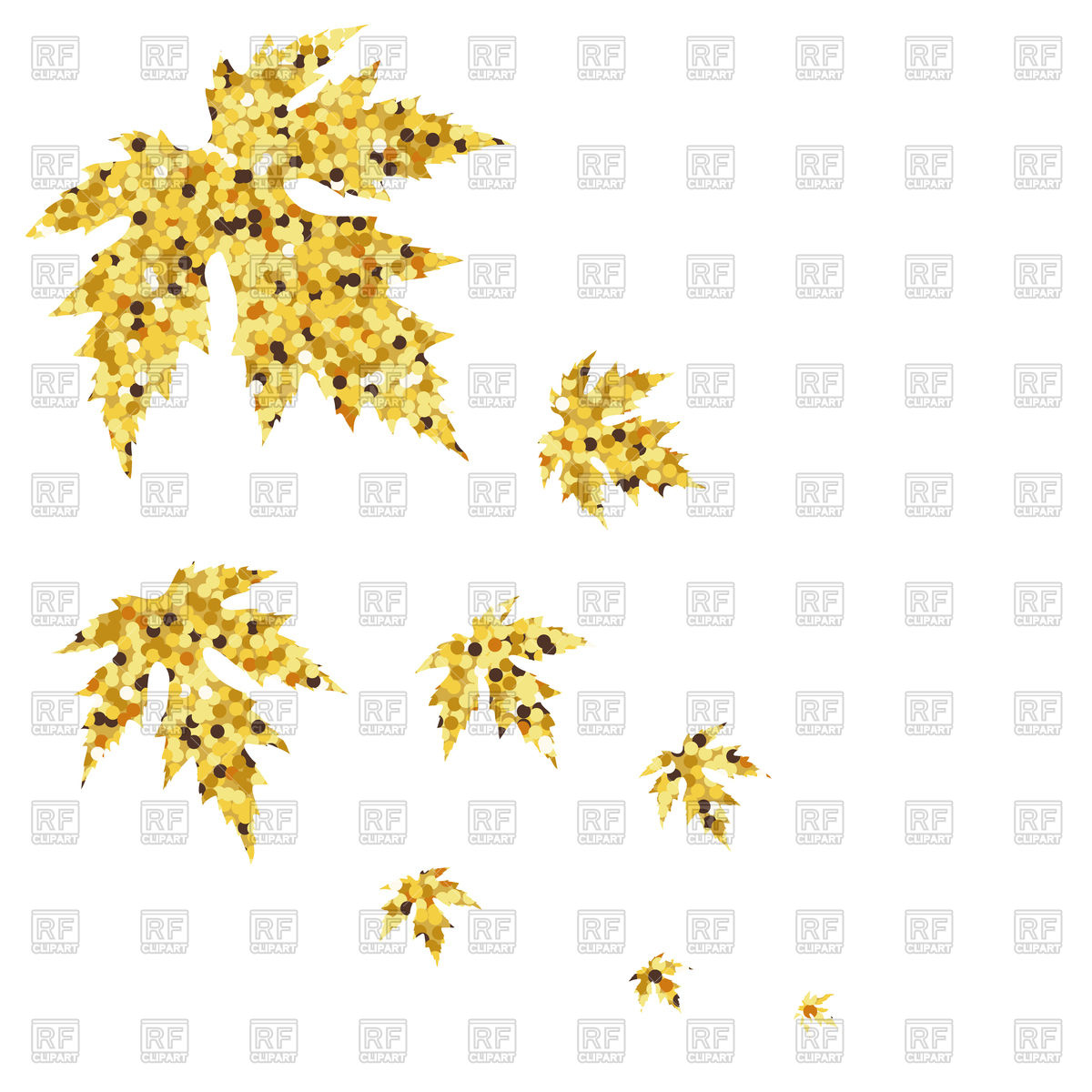 1200x1200 Autumn Fall Leaves Vector Image Vector Artwork Of Nature