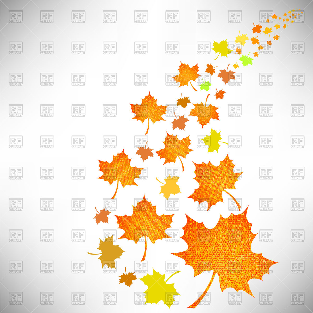 1200x1200 Falling Autumn Leaves Vector Image Vector Artwork Of Plants And