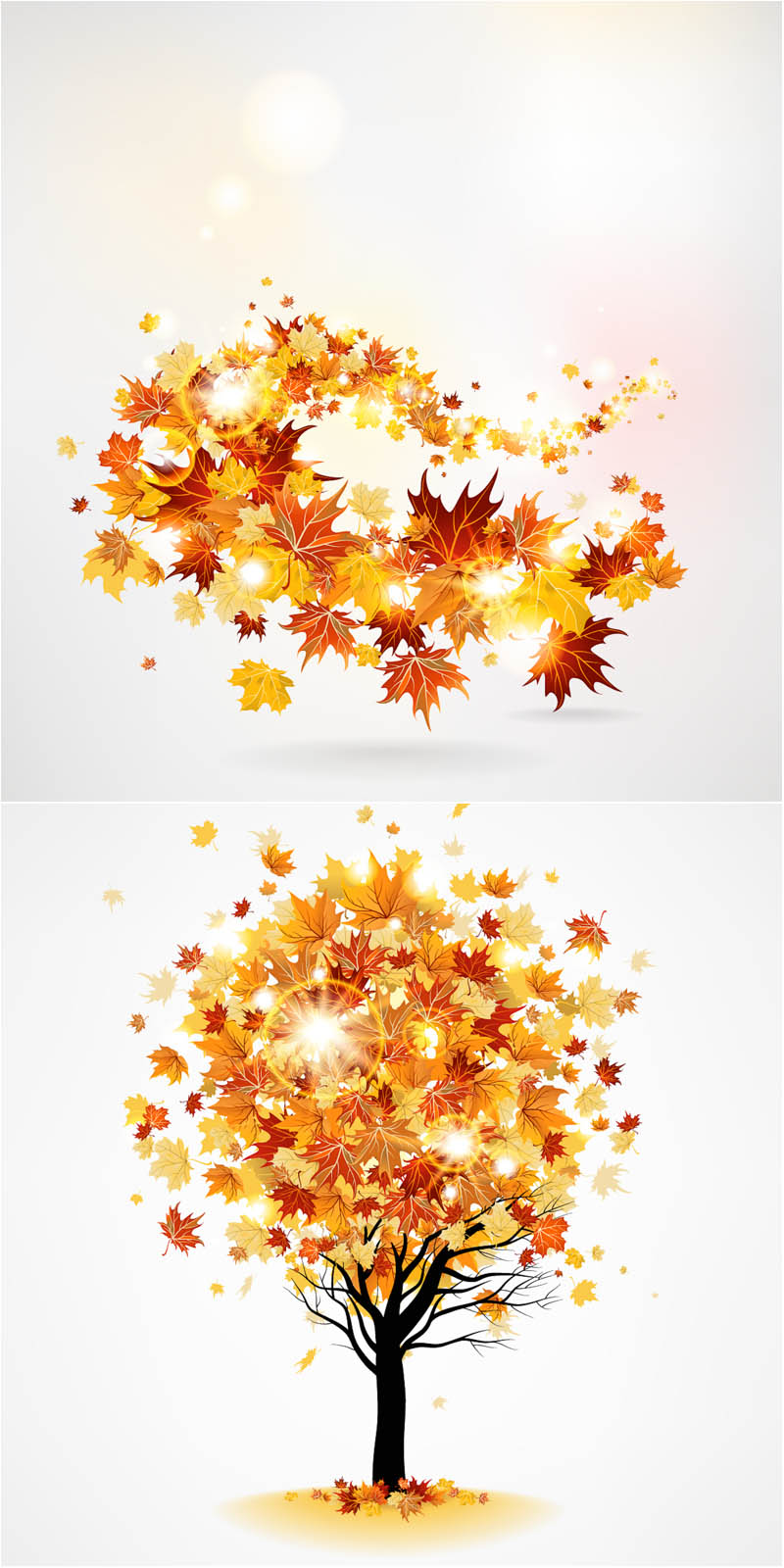 800x1600 Fall Trees Vector Vector Graphics Blog