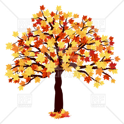 400x400 Autumn Maple Tree Vector Image Vector Artwork Of Signs, Symbols