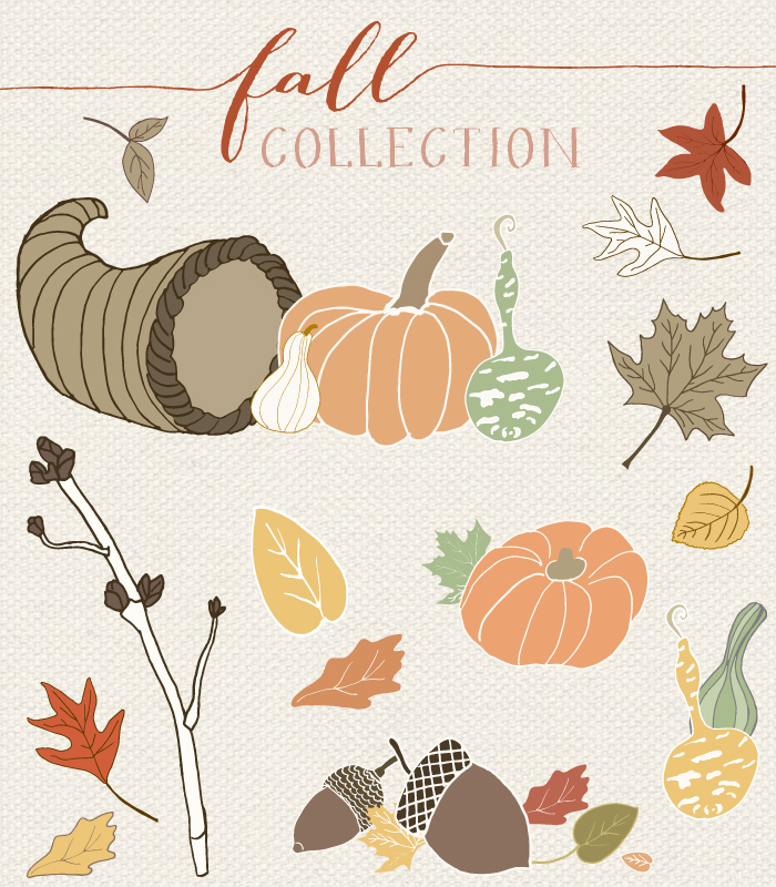 700x800 Fall Clip Art Vector