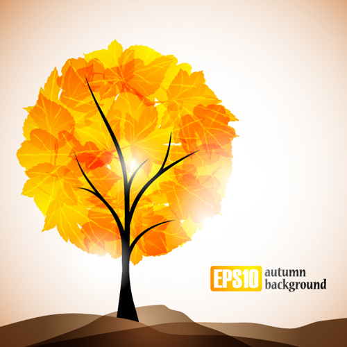 500x500 Set Of Leaf Fall Vector Backgrounds Vector 02 Free Download