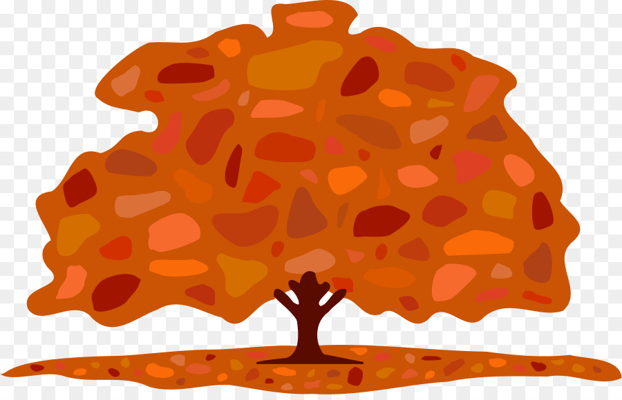 900x580 Autumn Cartoon Tree Clip Art