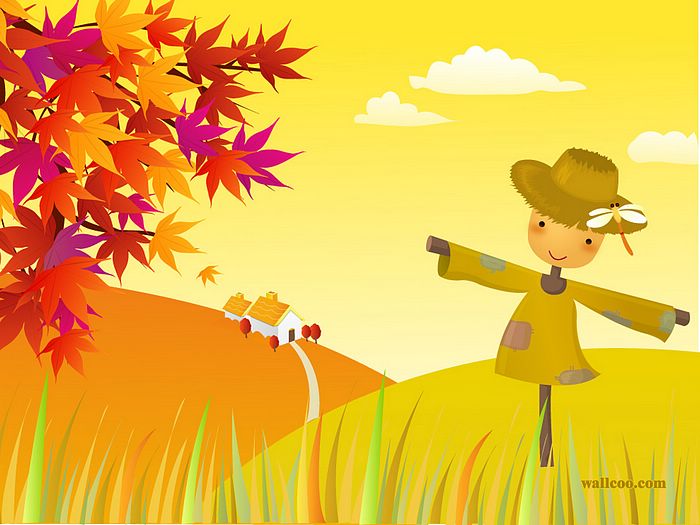 700x525 Vector Illustrations Of Fall Colours 1