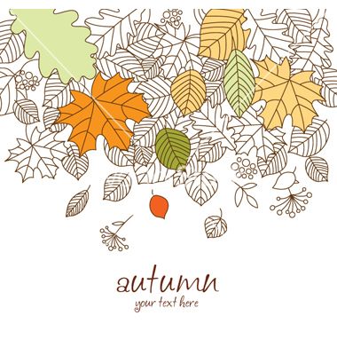 380x400 Autumn Leaf Fall Vector 94288
