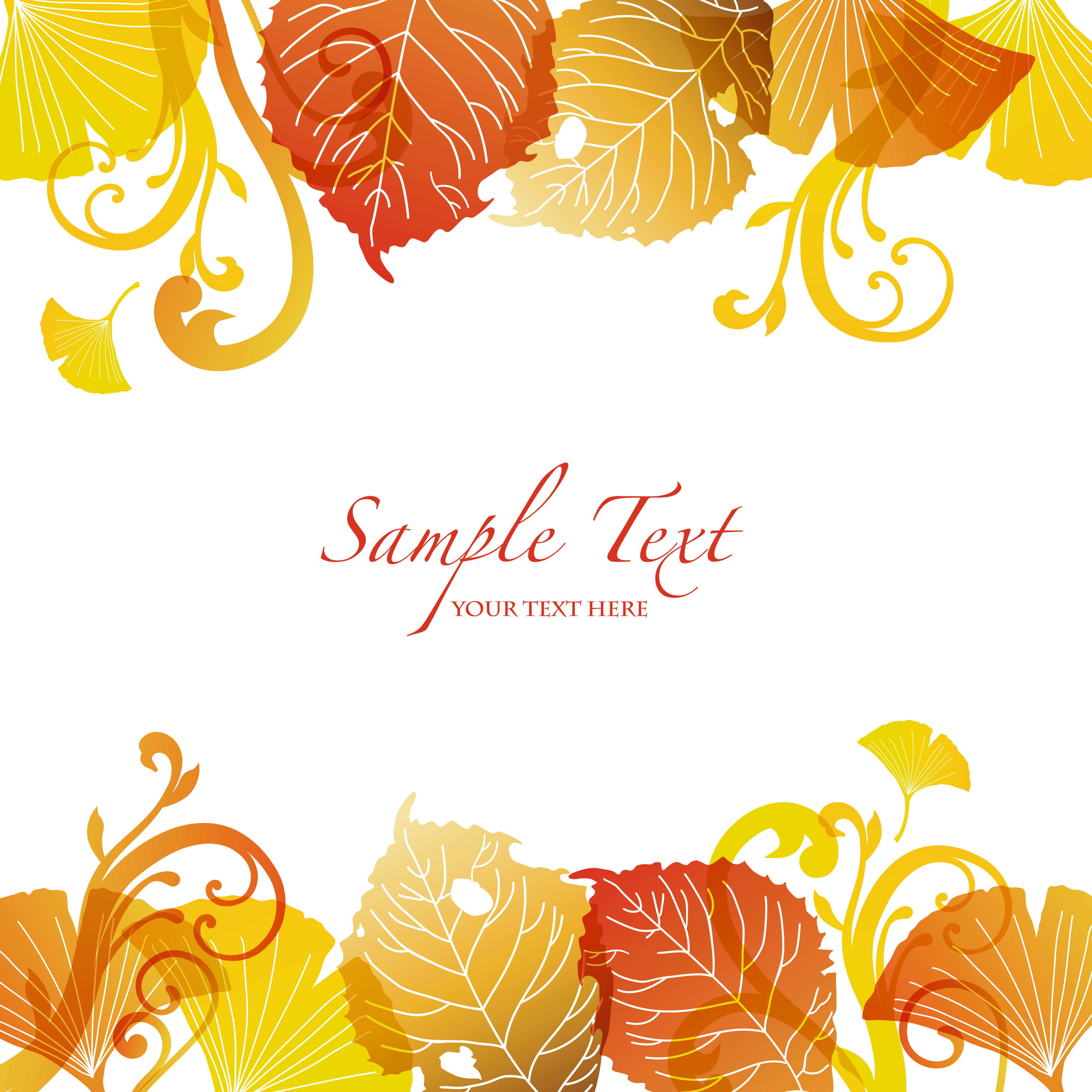 5000x5000 Fall Vector