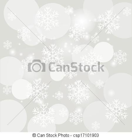 450x470 Colorful Illustration With Falling Snow On The Grey Background For