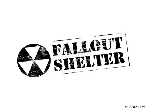 500x375 Fallout Shelter Rubber Stamp Stock Image And Royalty Free Vector