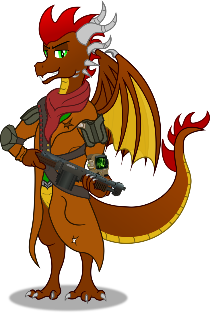 732x1092 Yifle (Fallout Version) By Vector Brony