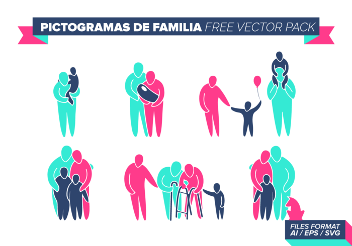 700x490 Pictogramas De Familia Free Vector Pack