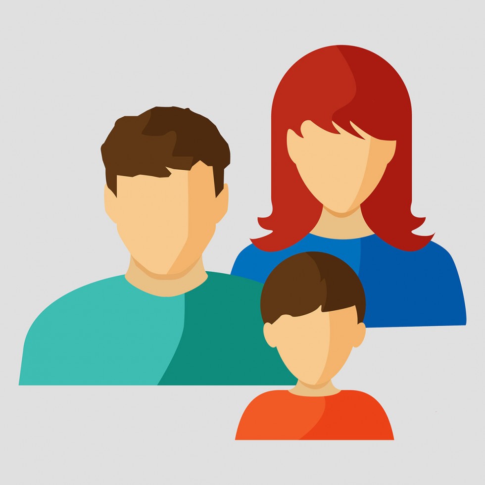 980x980 Vector Flat Family Icon