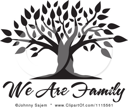450x378 Family Tree Vector Clipart