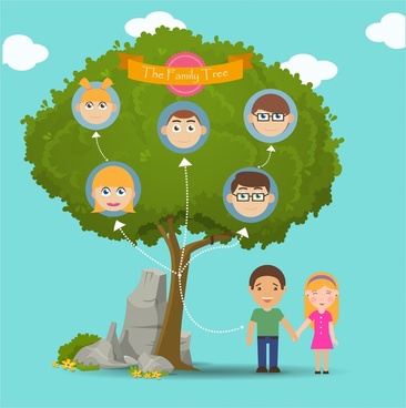 366x368 Family Tree Free Vector Download (5,671 Free Vector) For