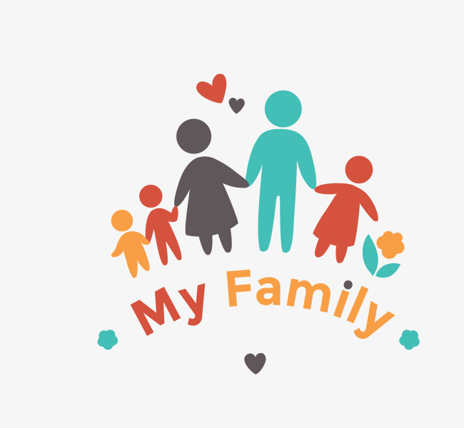650x600 Vector Color Happy Family, Color Vector, Family Vector, Vector