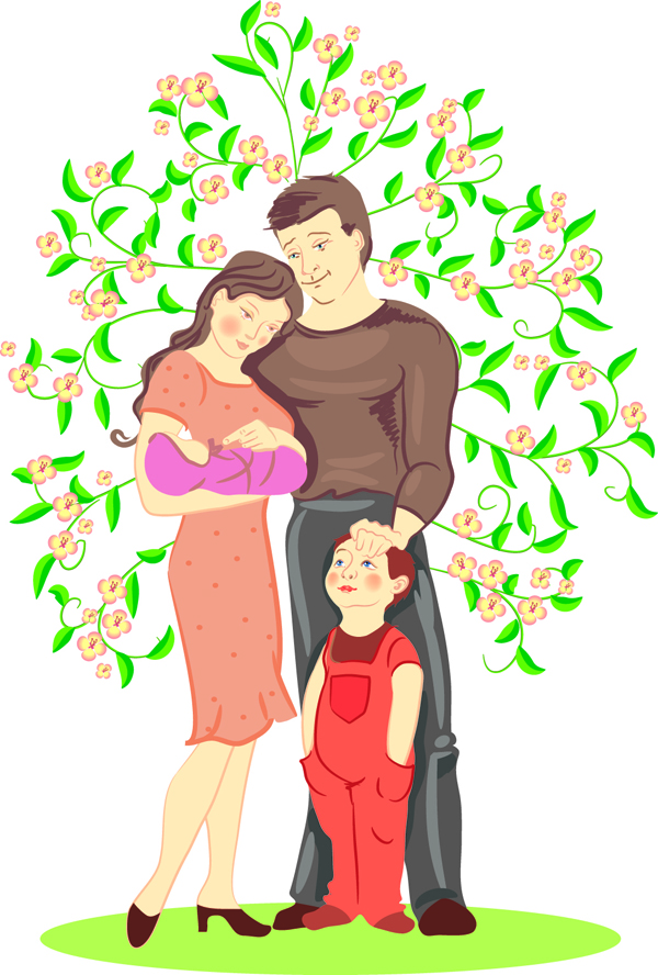 600x888 Vector Family Free Vector 4vector