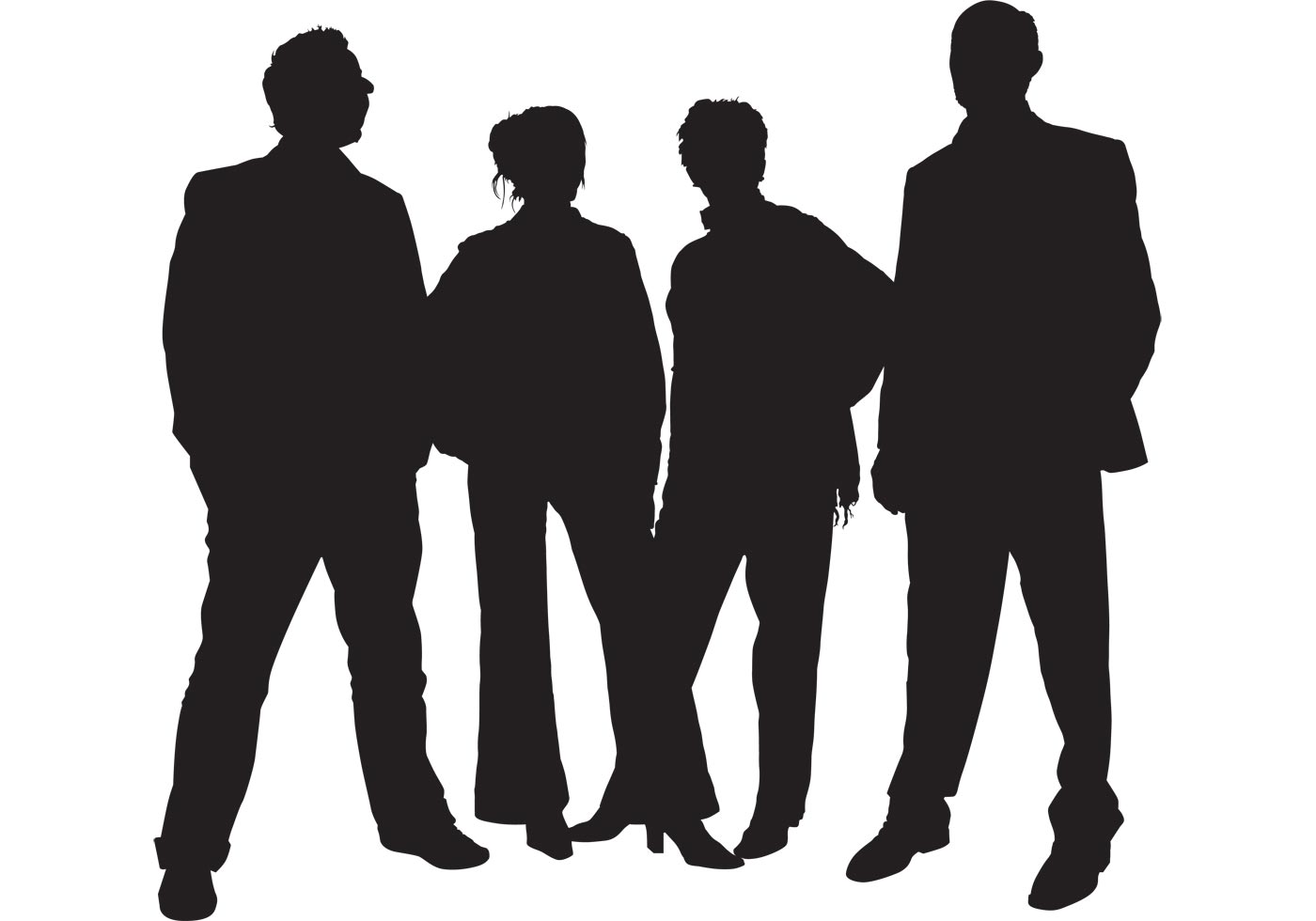 1400x980 Family People Silhouettes