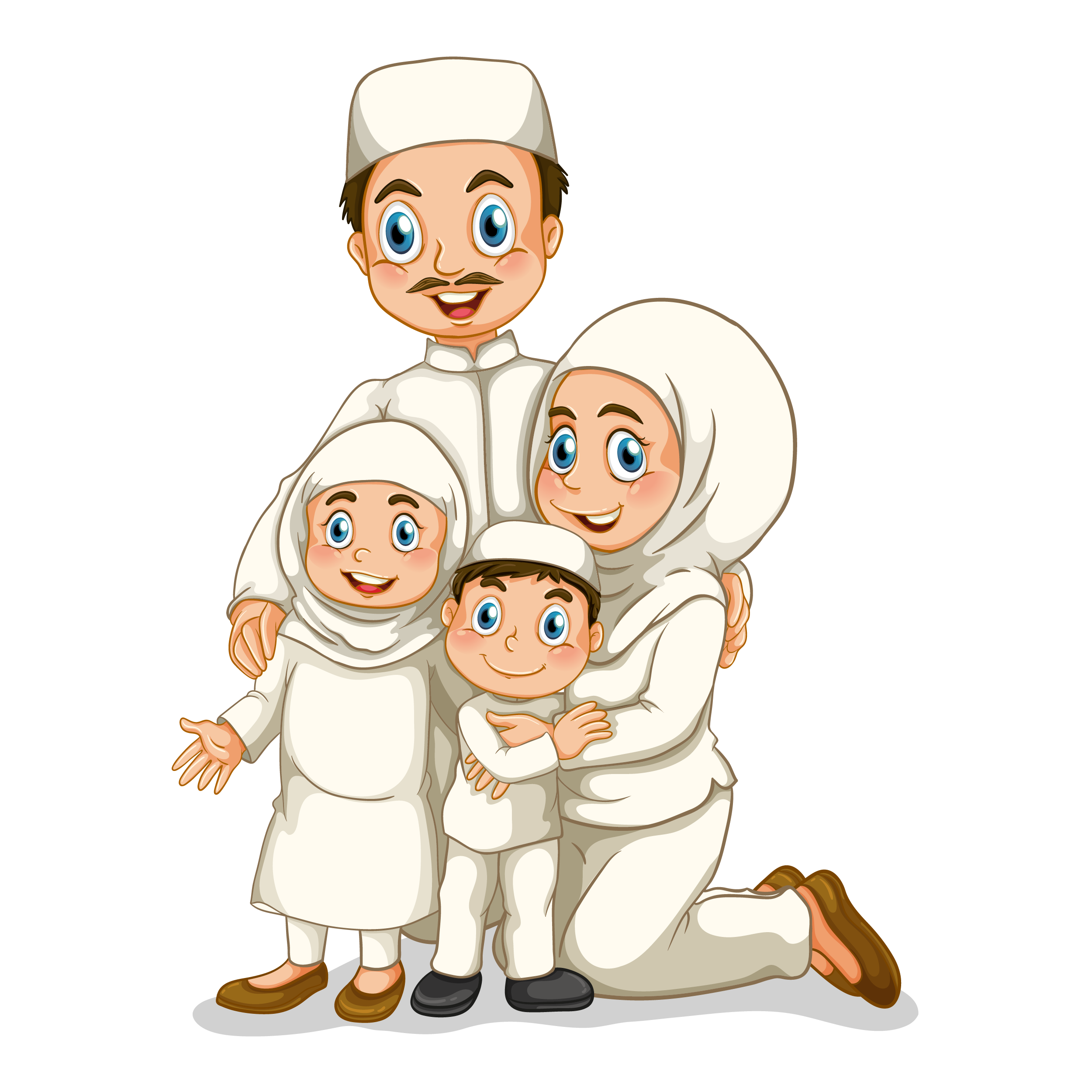 2500x2500 The Islamic Family Free Png And Vector