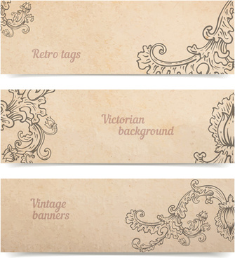 335x368 Fancy Banner Ornaments Free Vector Download (18,301 Free Vector