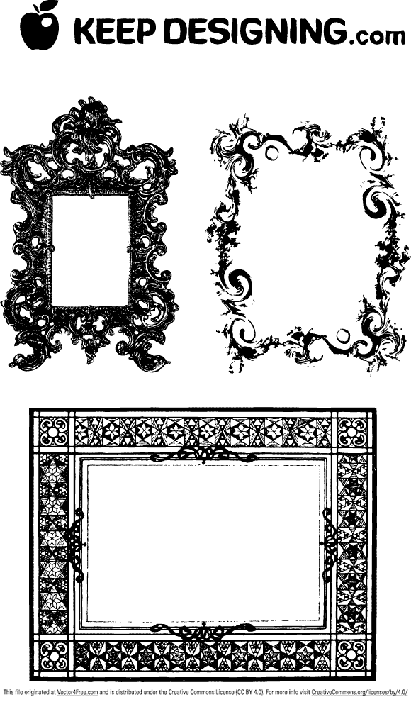 580x990 Free Fancy Frames Amp Ornate Borders Psd Files, Vectors Amp Graphics