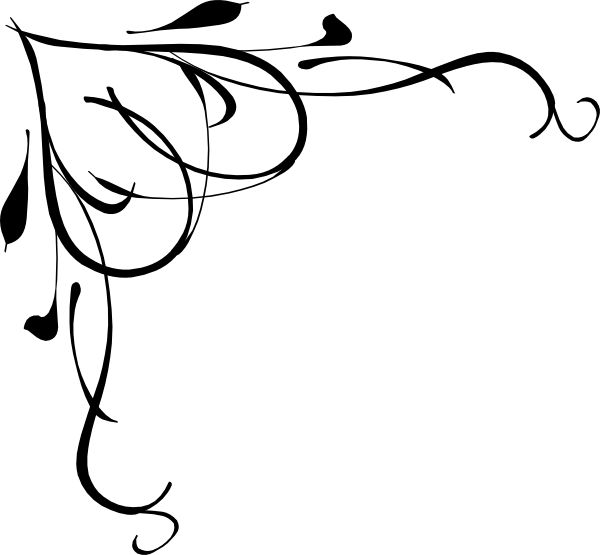 600x555 Fancy Vector Borders Fancy Borders Clip Art Scrolling Border Clip