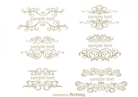 285x200 Fancy Line Ornament Free Vector Graphic Art Free Download (Found