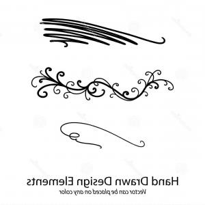 300x300 Photostock Vector Vector Design Element Beautiful Fancy Curls And