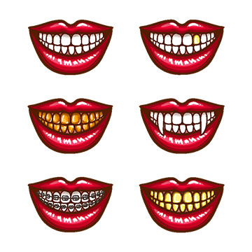 360x360 Vampire Fangs Png, Vectors, Psd, And Clipart For Free Download