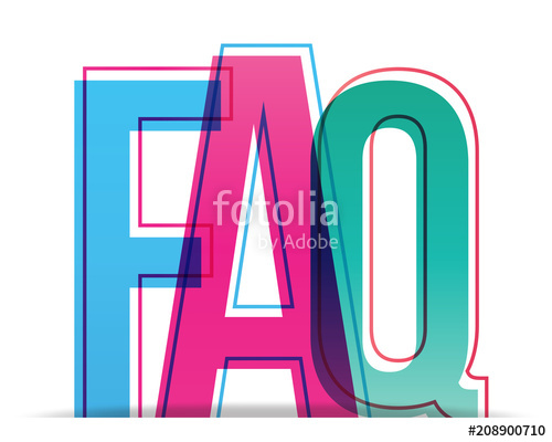 500x400 Faq Vector Letters Icon Stock Image And Royalty Free Vector Files