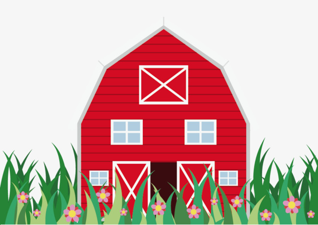 650x460 Vector Red House, Vector, Farm House, Family Png And Vector For