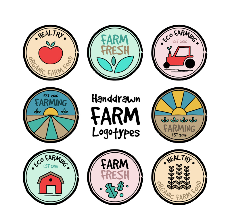 Farm Logo Vector