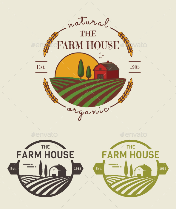 590x700 Farm Logo Templates By Juliamalinovskaya Graphicriver
