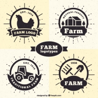 200x200 Farm Logo Free Vector Graphic Art Free Download (Found 14,200