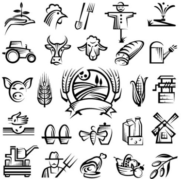373x368 Farm Logo Vector Free Vector Download (68,344 Free Vector) For