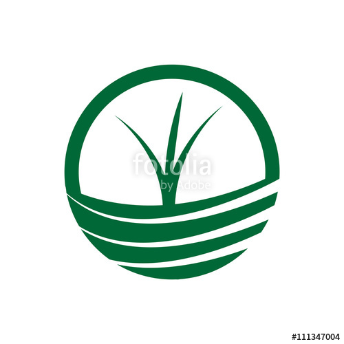 500x500 Agriculture Farm Logo Vector Stock Image And Royalty Free Vector
