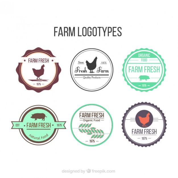 626x626 Useful Farm Logos Vector Free Download
