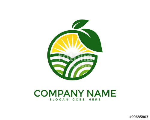 500x400 Free Farm Logo Design Collection Of Green Farm Logo Vector Premium