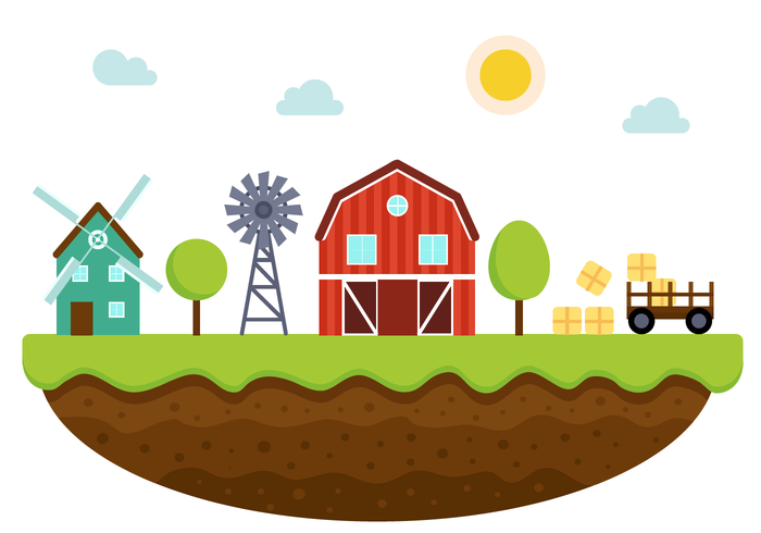700x490 Farm Free Vector Art