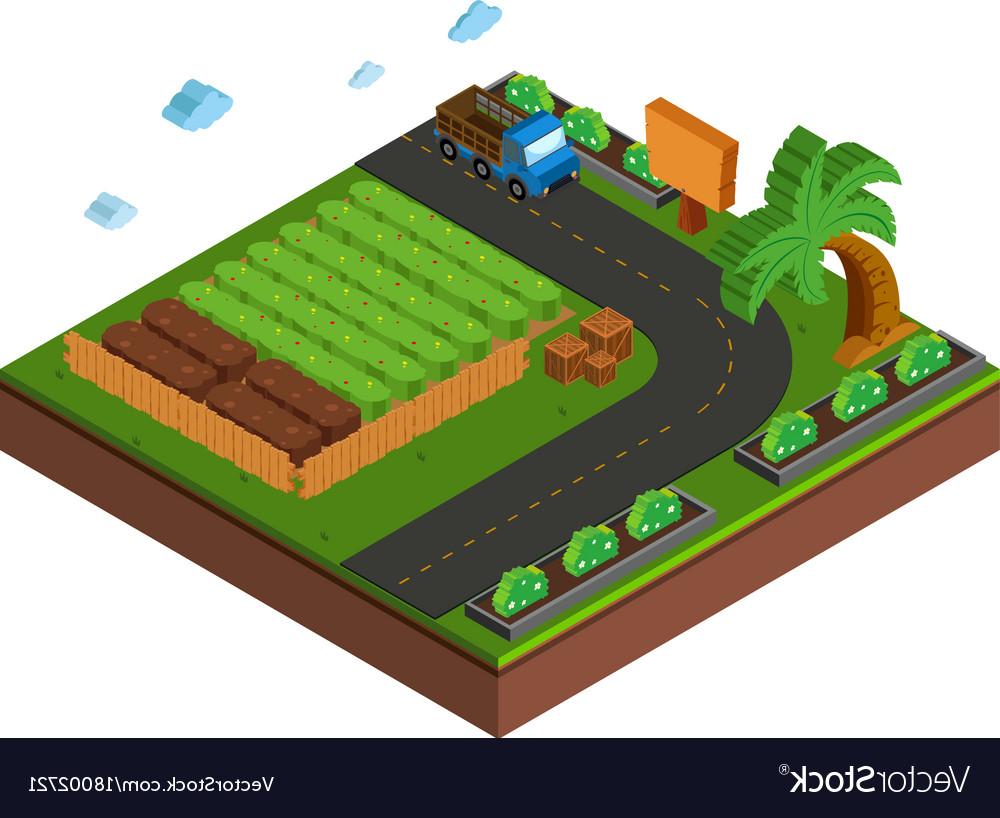 1000x818 Hd Design For Farmland Vector Photos