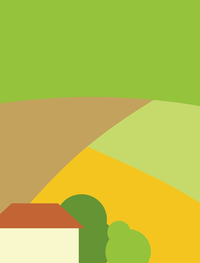 650x854 Material De Fundo Vector Creative Flat Farmland, Vector, Creative