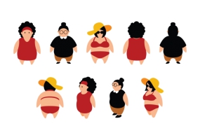 285x200 Fat Girl Free Vector Graphic Art Free Download (Found 3,625 Files