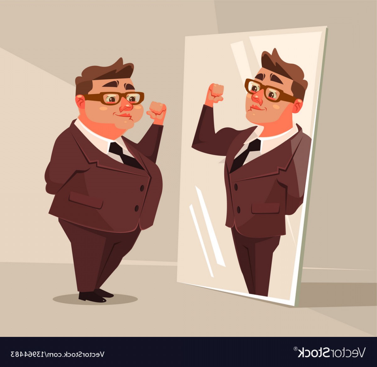 1200x1170 Fat Man Office Worker Character Vector Orangiausa