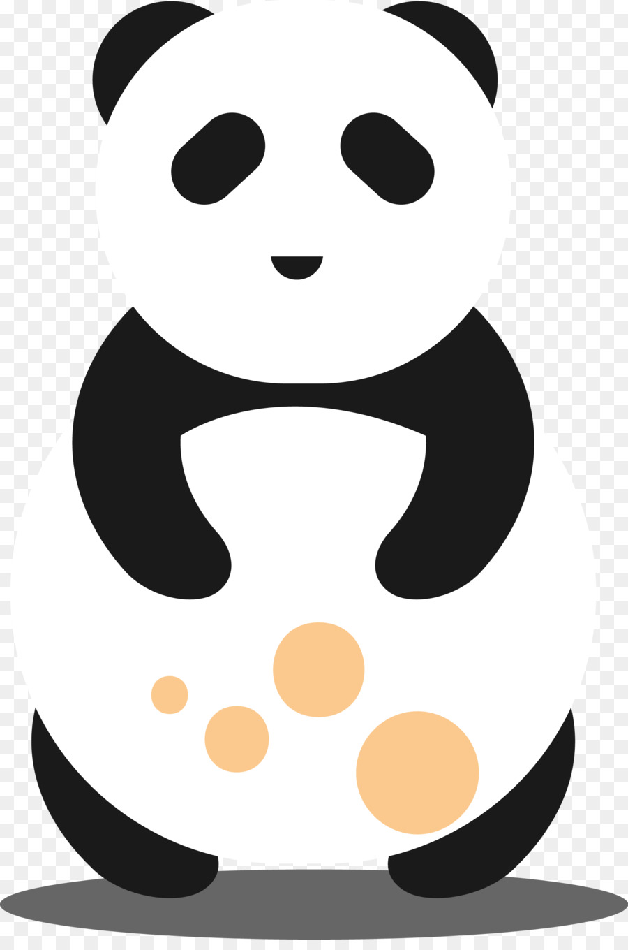 900x1360 Giant Panda Bear Drawing
