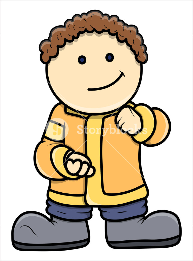 742x1000 Fat Cartoon Kid