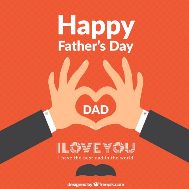 626x626 Happy Fathers Day Vector Free Download
