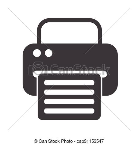 450x470 Fax Web Icon Eps Vector